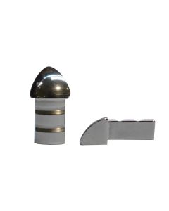Tiletrim corner cap rondino x  s-steel 8 mm