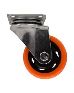 Orange rotating without brakes, Ø75mm
