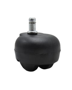 Rotary wheel, without brake, metalic/plastic, Ø