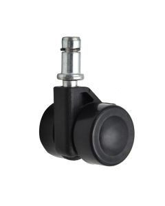 Rotary wheel, without brake, metalic/plastic, Ø 35 mm