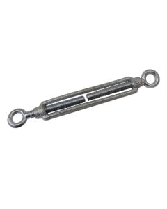 JIS frame type turnbuckle with hook and eye (galvanized steel