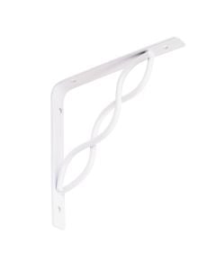 Bbracket with interlaced rod 150x150 white