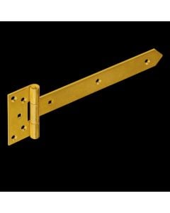 Gate hinge 200x45x90x3 mm black