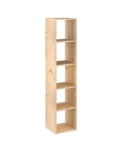 Solid pine wood 5 cubes , thickness 16 mm, untreated, 174.6 x 33 x 36.2 cm