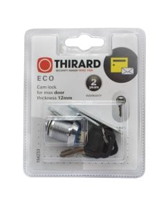 Lock 12mm, for metal cabinets/classifiers