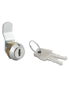 Lock 18.3mm, for metal cabinets/classifiers