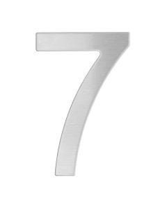 Number with stickers 7, stainless steel, H.76mm