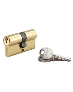 brass cylinder, with 3 keys, 30x30mm