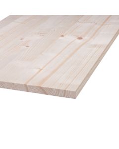 Spruce solid wood panel, 18 x 300 x 2000 mm
