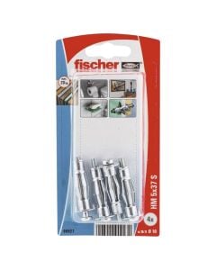 fischer Metal cavity fixing HM 5 x 37 S with screw SB-card