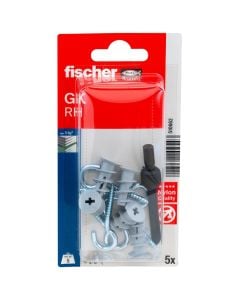 fischer Plasterboard fixing GK RH with round hook