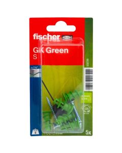 fischer Plasterboard fixing GK Green S with screw
