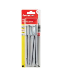 fischer nail anchor N 8 x 120 / 80 S with screw