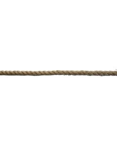 Jute knitting  rope natural, Ø4mm, for decorative and binding use, coil 200ml +/- 10%