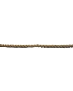 Jute knitting  rope natural, Ø5mm, for decorative and binding use, coil 200ml +/- 10%