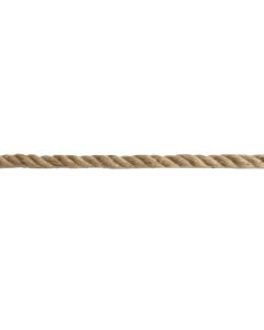 Jute knitting  rope natural, Ø12mm, for decorative and binding use, coil 200ml +/- 10%