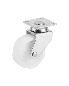 Rotary wheel, without brake, metalic/plastic, Ø  50 mm