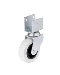 Rotary wheel, without brake, metalic/plastic, Ø  52 mm