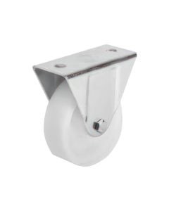 Fixed wheel, without brake, metalic/plastic, Ø 50 mm