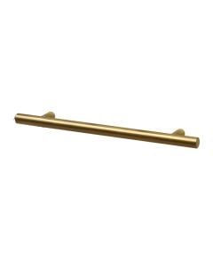 Handle, steel, 160mm, antique brass