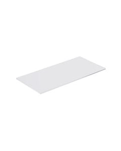 Shelf, glass, 300x6x120mm, white