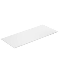 Shelf, glass, 600x6x150mm, white