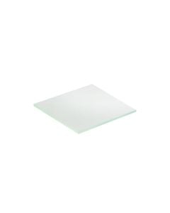 Shelf, glass, 250x6x250mm, transparent
