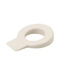 Doorstopper "lock" - rubber - 64x82x15mm - beige