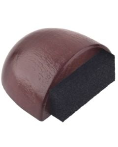 Doorstopper - wood - 46x35x23mm - mahogany