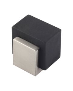 Doorstopper - aluminium - 30x31x33mm - matt nickel satin