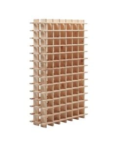 Modular Rioja bottle rack in pine wood for 78 bottles