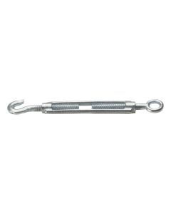 Turnbuckle din 1480 electro galvanized eye / hook, 8mm, 5/16mm
