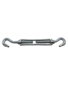 Turnbuckle din 1480 electro galvanized hook / hook, 8mm, 5/16mm