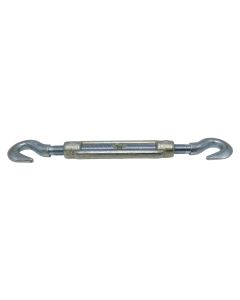 Turnbuckle din 1480 electro galvanized hook / hook, 16mm, 5/8mm