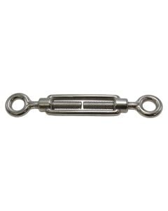 Turnbuckle din 1480 inox aisi 316 eye / eye, 12mm, 1/2mm
