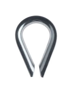 Thimble electro galvanized, 5mm, 35x22x14mm