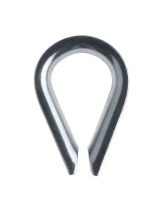 Thimble electro galvanized, 10mm, 55x34x22mm