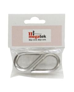 Thimble stainless steel, 8mm, 49x31x19mm