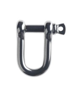 “d” shackle inox aisi 316, 6mm, 6x13x28mm