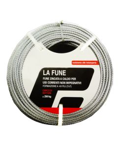WIRES (7x7) winch galvanized steel wire rope