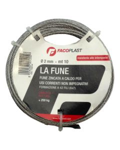 WIRES (6x7+AT) winch galvanized steel wire rope