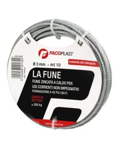WIRES (6x7+AT) winch galvanized steel wire rope
