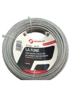 WIRES (6x7+AT) winch galvanized steel wire rope