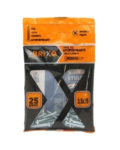 Pan Head  Self Drilling Screws, 3.5x25 mm 25pc/pack