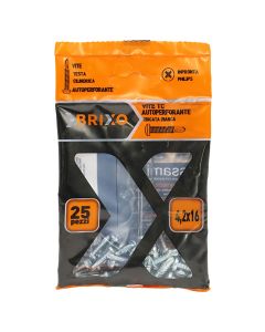 Pan Head  Self Drilling Screws, 4.2x16 mm 25pc/pack