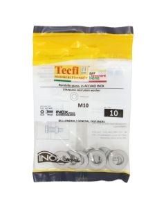 Plain washer normal series, A2 S/S, M10x20x2mm, Bag 10