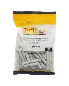 Multi-purpose Nylon anchor (PATENTED), Ø 6x45mm, Bag 30