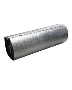 Underlayment for laminate with aluminium 3mm EPE, 0.03x1x25m