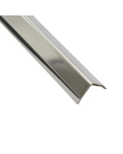Profile L-shaped with adhesive, Stainless Steel, 20 x 20 x 8 mm , 2700 mm