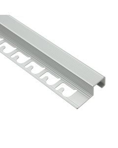 Profile ending, Aluminium silver, 12.5 x 2700 mm
